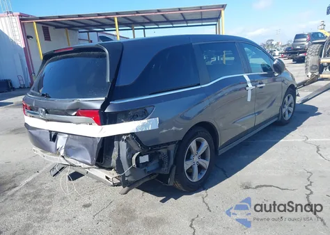2018 Honda Odyssey Ex из США, поврежденный, VIN 5FNRL6H57JB059339